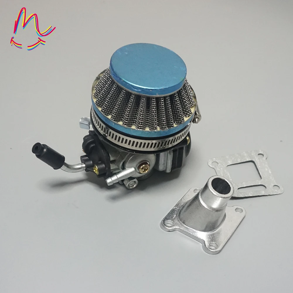 Карбюратор в сборе Carb 49cc 50cc 60cc 66cc 80cc 2 тактный двигатель велосипеда с воздушным