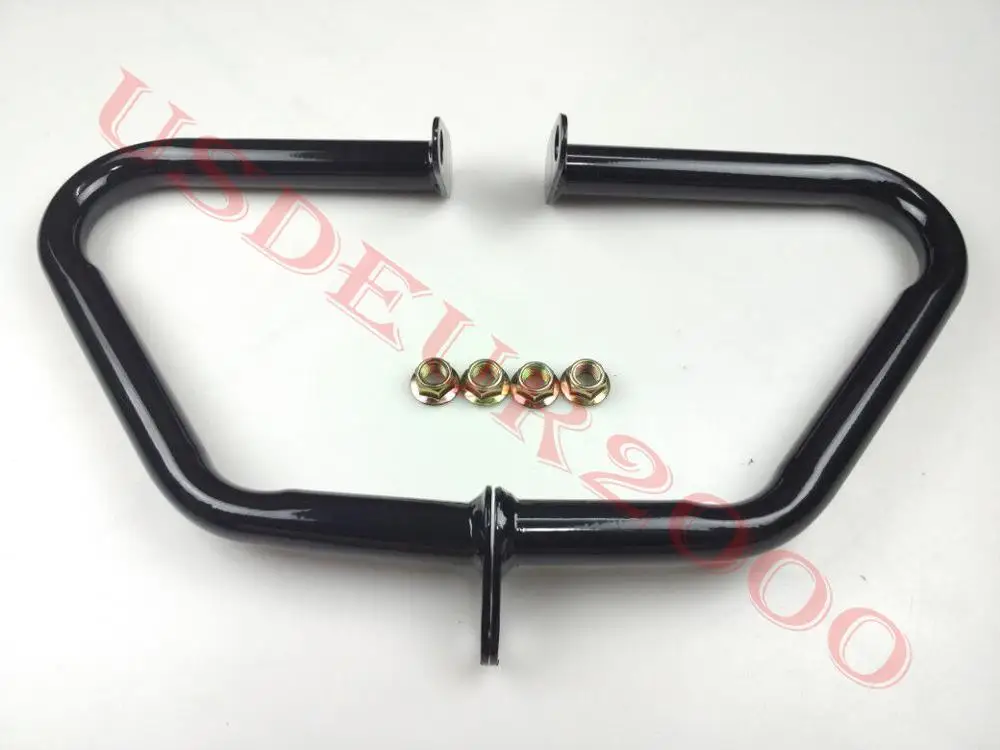 Glossy Black Автострада защита двигателя для Triumph Bonneville T100 T120 Thruxton Street двойной Кубок Speedmaster 16 17 18 19 черный хром - Цвет: Glossy Black