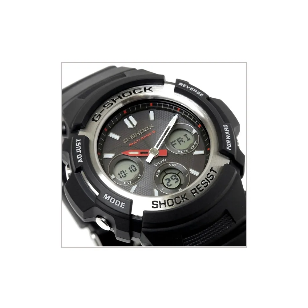 Quartz Wristwatches Casio for mens AWG-M100-1A Watches Mans Watch Wristwatch Wrist men G-Shock | Наручные часы