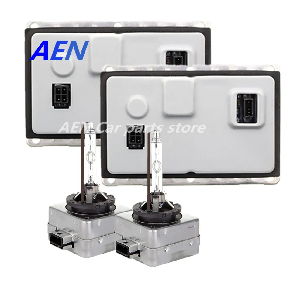 SET OEM D1S 35W балласт комплект ксенон D1S ксенон балласт 6000K автомобильные фары для Cadillac SRX CTS Audi 89024736 - Испускаемый цвет: SET