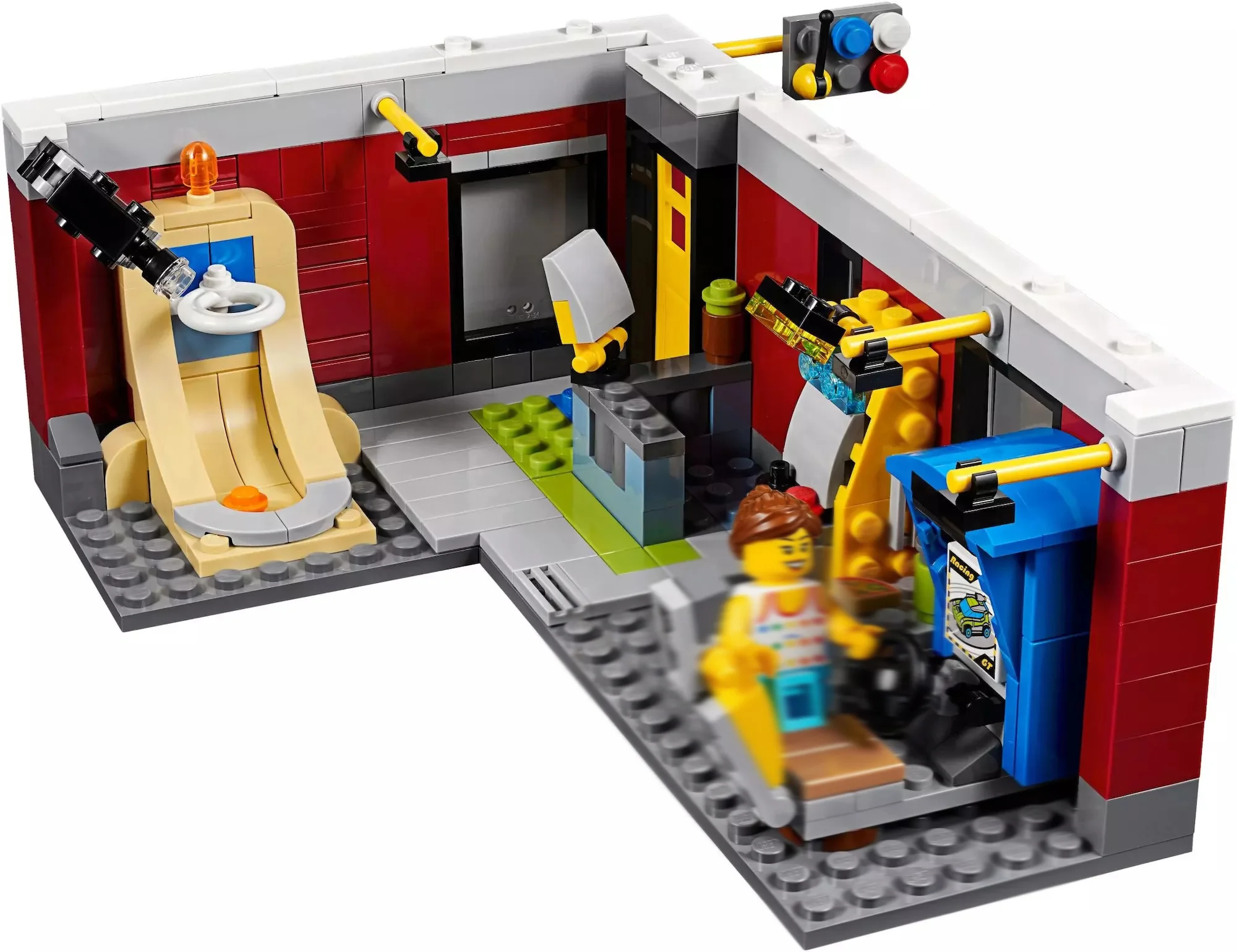 Legoings 3 в 1 модульный кататься на коньках дом строительные блоки комплект 31081