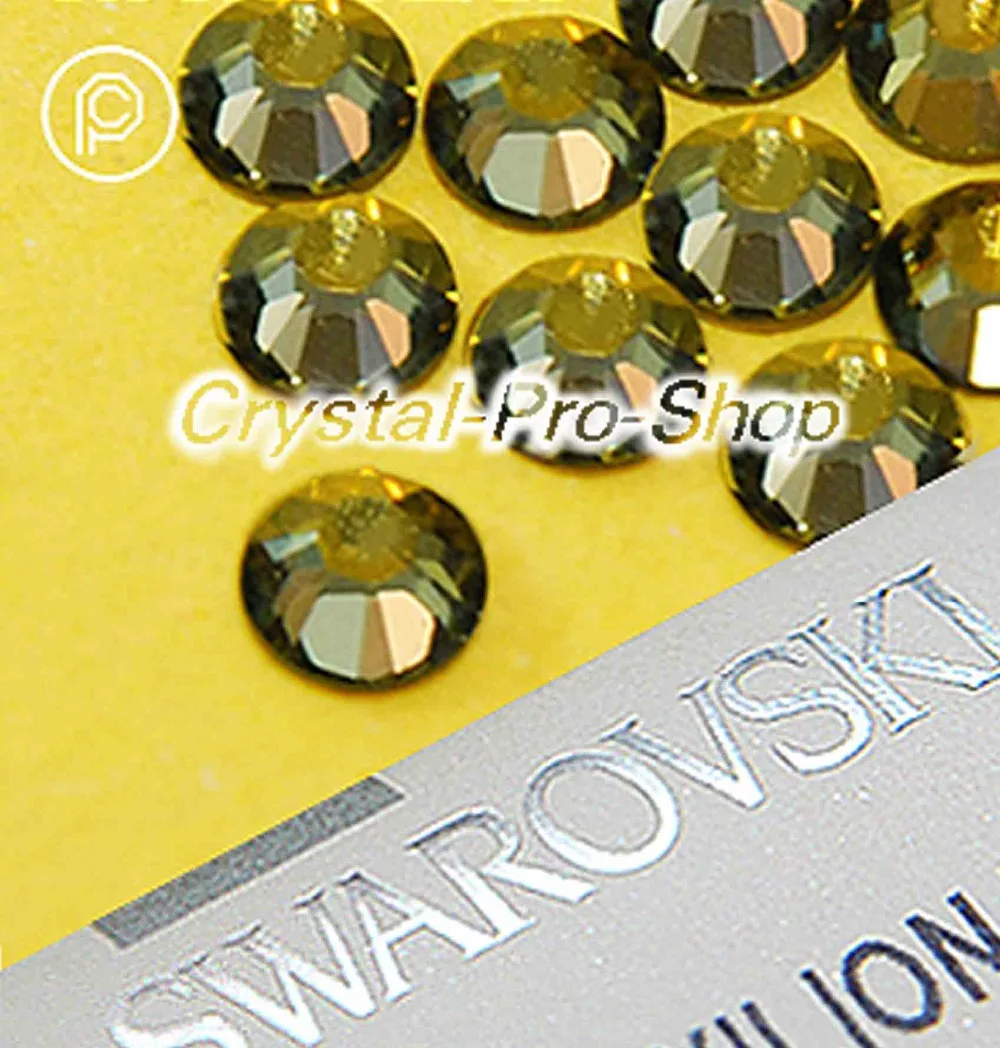 432 шт. (бесплатно 144 шт.) оригинальные элементы Swarovski ss12 (3 3 2) мм Tabac (TAB) железо на