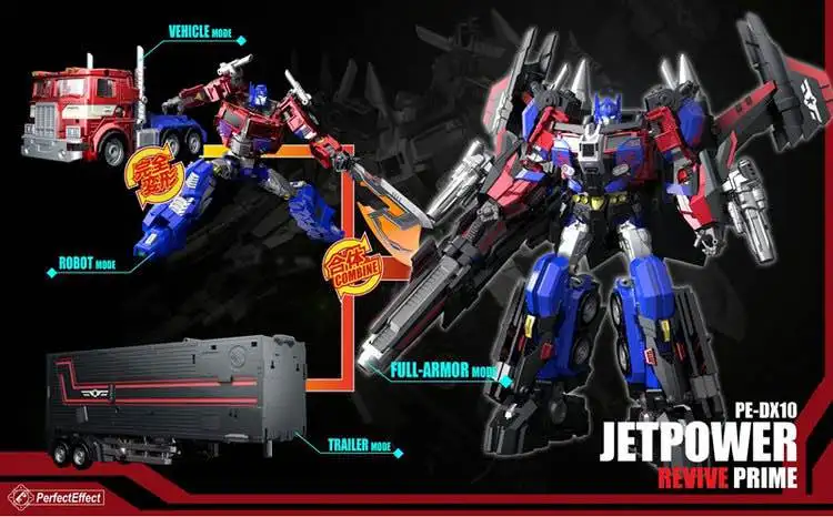 [Показ. Z Store] PerfectEffect PE DX10 Jetpower Revive OP Action Figure|Наборы для сборки моделей| |