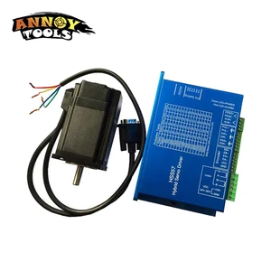 57 мотор Nema23 Schrittmotor 2.0N.m Nema 23 Hybird Closed loop Schrittmotor Fahrer Einfach Servo System 1,8 grad 4.2A