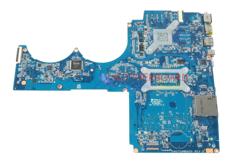Vieruodis для hp 15-CB045WM 15-сертификатом от сертификационной Материнская плата ноутбука W/i7-7700HQ Процессор GTX1050 4 Гб DAG75AMBAD0 926305-601 926305-501 926305-001 аккумулятор большой емкости