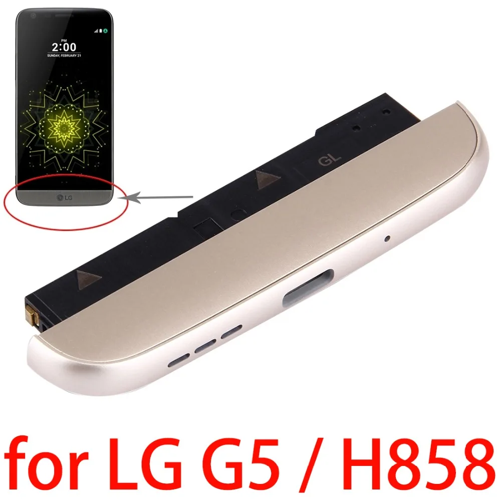 (Зарядная док станция + микрофон звуковой сигнал динамика) модуль для LG G5 / H820/H858
