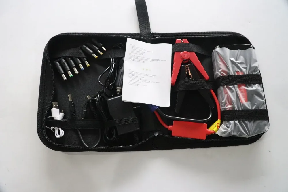 Многофункциональный 68800mAH 12V 4 USB портативный мини-автомобильный пусковой Аккумулятор для аварийного запуска аккумуляторной батареи