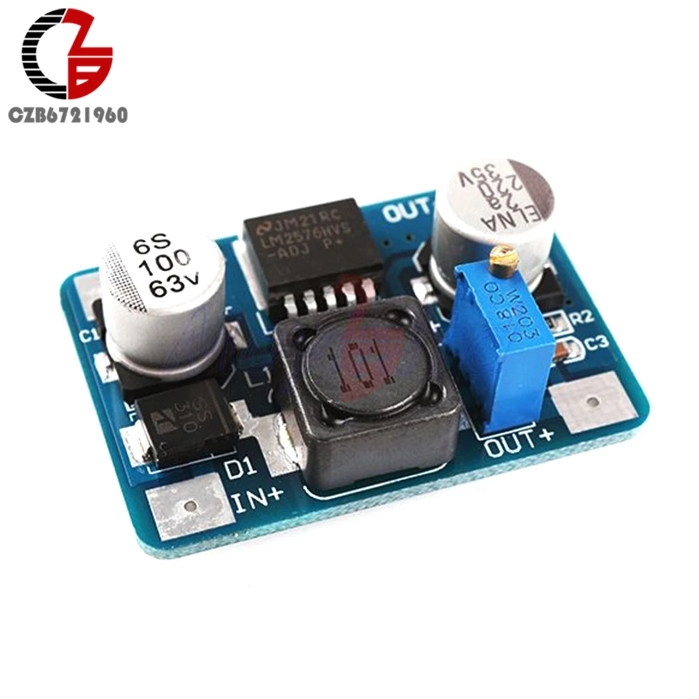LM2576HV LM2576 DC Step Down регулятор напряжения Coverter CC CV регулируемый телефон от