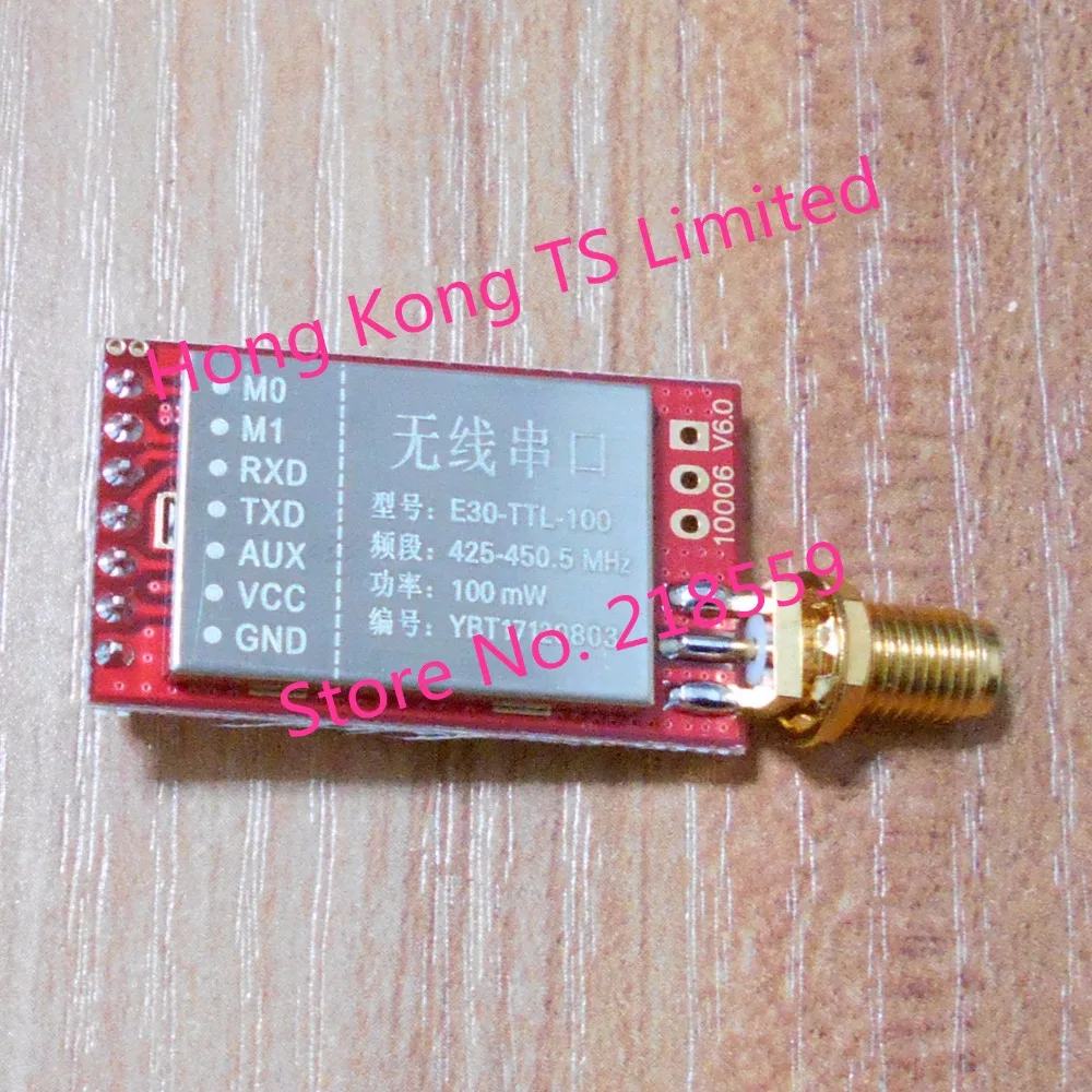 E30 433T20D 433MHz SI4463 беспроводной модуль цифровой последовательный порт 2000 метра air wake