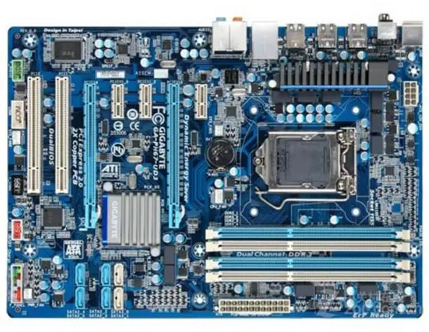 Для Gigabyte GA PH67 UD3 оригинальная настольная материнская плата 3H67 розетка LGA 1155