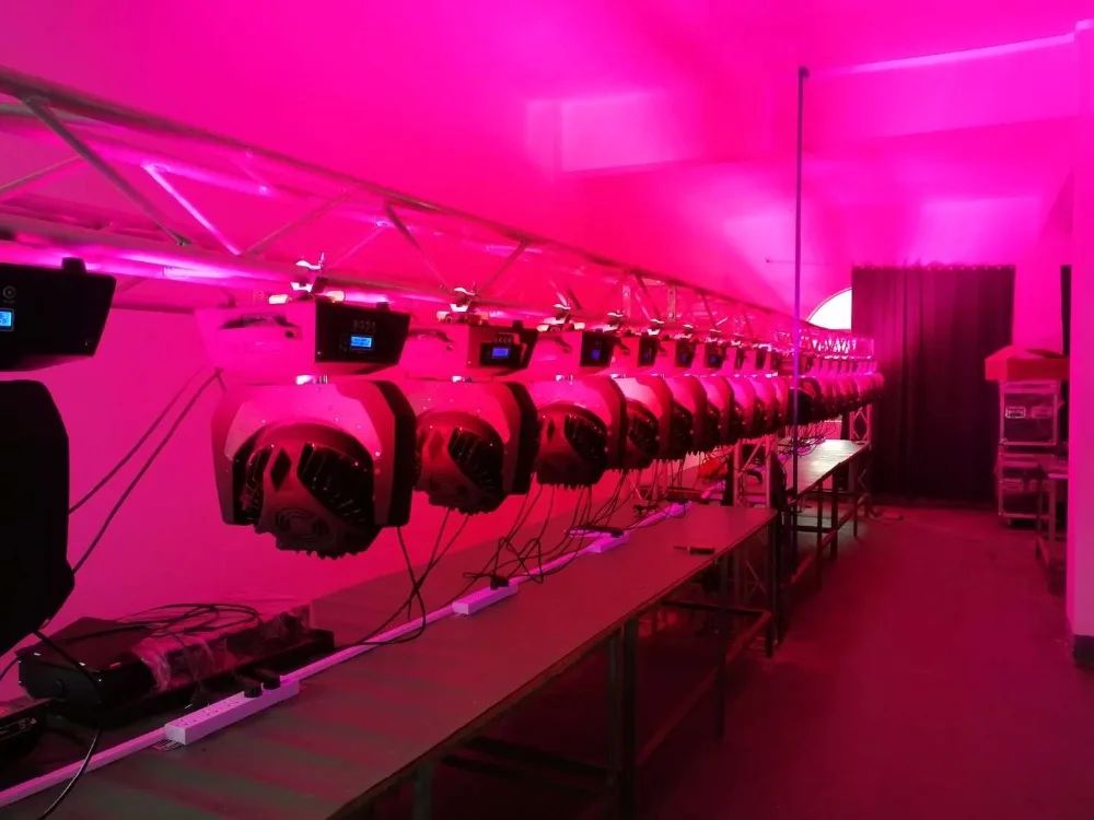 Без налога на заказ 6 шт./лот Zoom Wash RGBW LED Moving head light 36x10w 4in1 для dmx disco stage dj | Лампы и