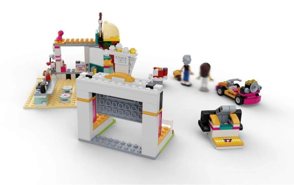 Legoings Friends Drifting Diner 41349 гоночный автомобиль и картинг игрушка строительный набор