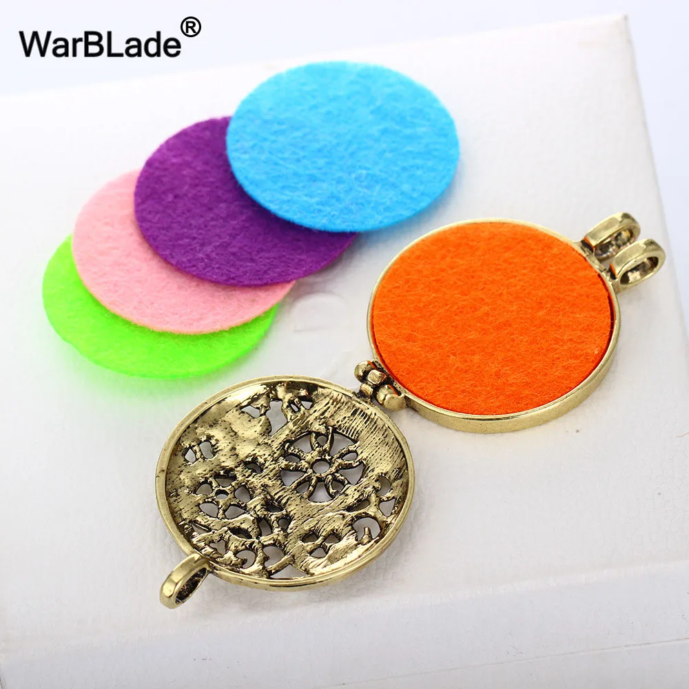 Винтажное ожерелье WarBLade в стиле панк медальон для ароматерапии подвеска духи