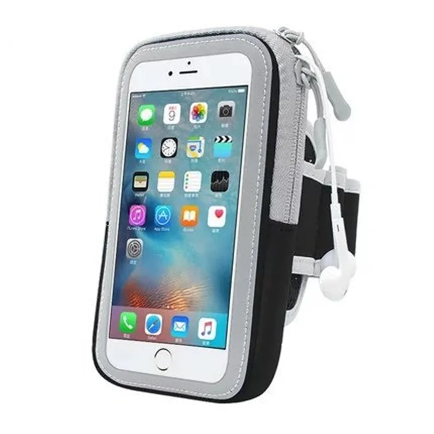 200pcs ERGIBY Sports Running 6 inch Mobile PhoneTtouch Arm Package Outdoor Fitness Breathable Wrist Waterproof Band | Мобильные
