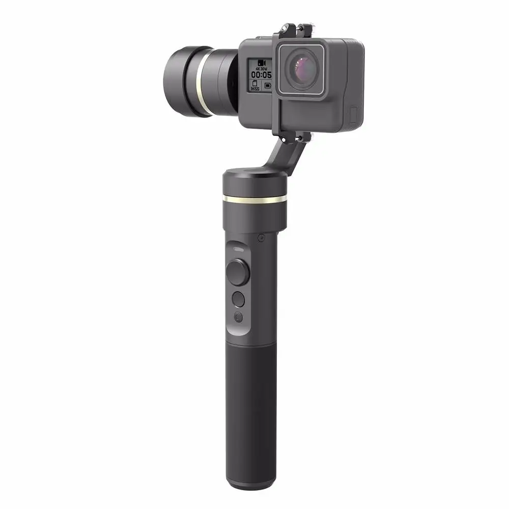 Feiyu G5 V2 обновлен 3 оси брызг ручной карданный для GoPro Hero 5 4 Xiaomi Yi К SJ AEE экшн камер с