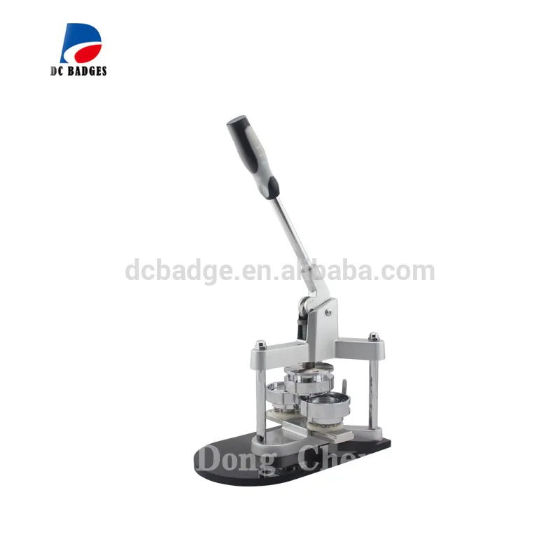 58MM Sales Package 58mm Badge Making Machine + Metal Pin Button +Cutter+Keychaine Material+Hanger |