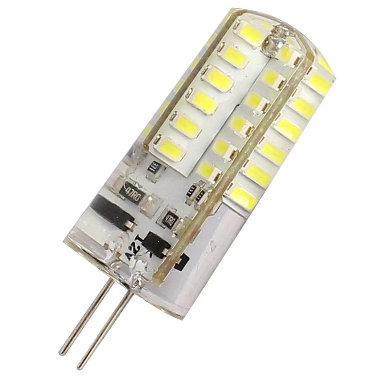 1 шт./лот 48 светодиодных ламп G4LED лампа AC/dc 12V 4W светодиодные лампы 3014SMD