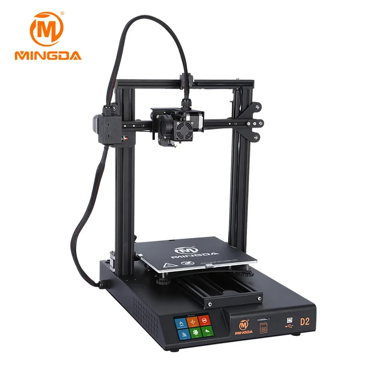 DIY MINGDA D2 3d принтер размер сборки 230*230*260 мм 3d принтер с печатью