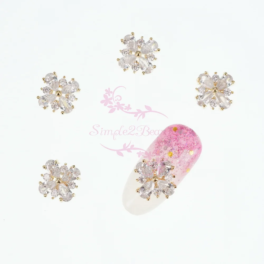 100 шт./лот Роскошные блестящие прозрачные кристаллы из циркония подвески для