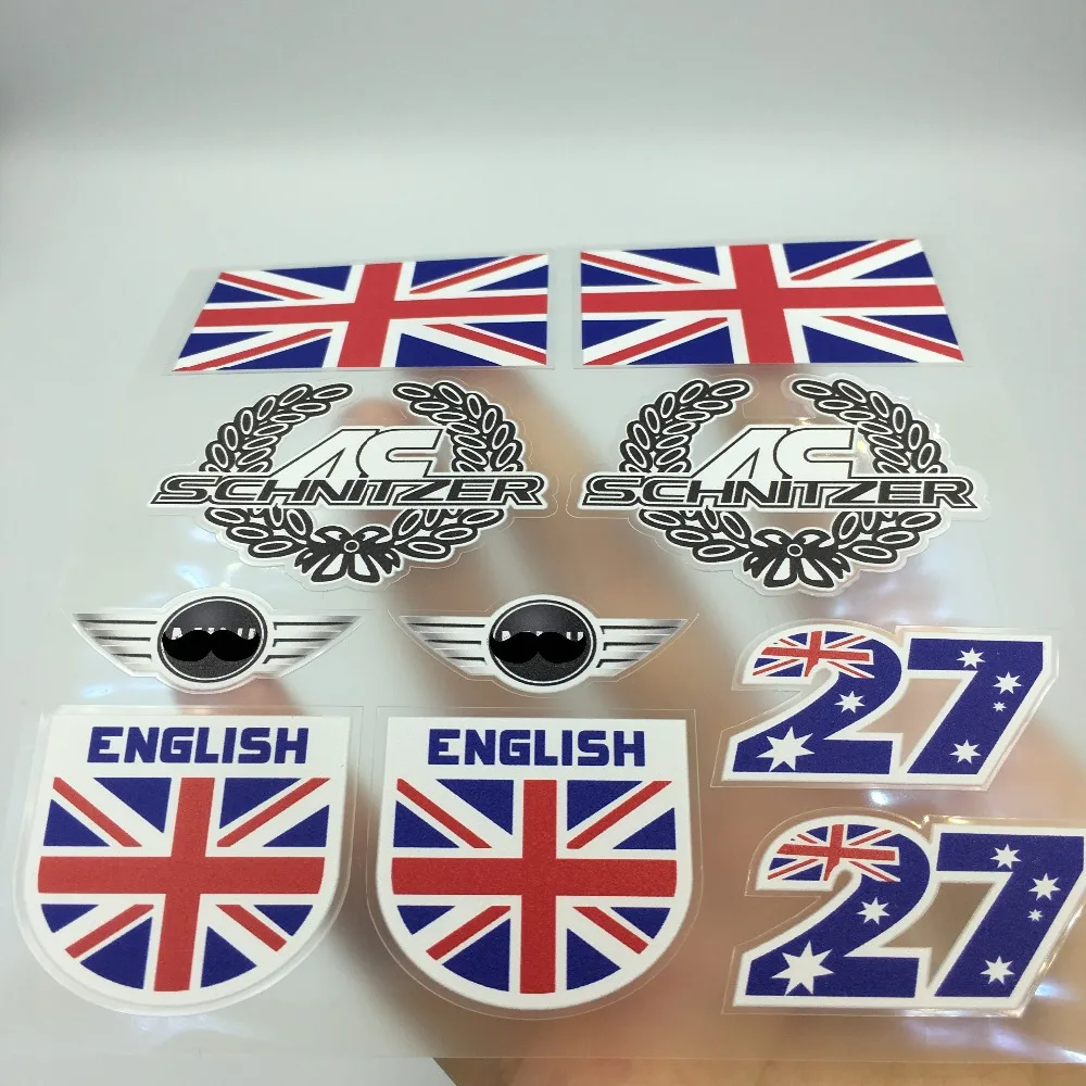 

Car-styling Mini Car Sticker and Decal Set Accessories for Mini Cooper car sticker