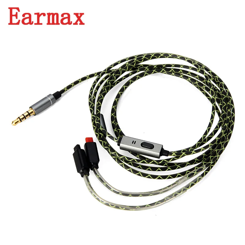 Earmax 4,4 мм кабель для наушников OCC посеребренный HIFI аудио Aux кабель обновления для Sennheiser HD650 HD600 HD580