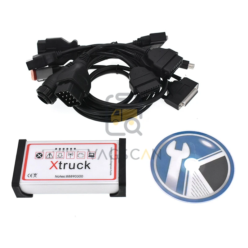 Диагностический сканер Xtruck Y1 vocom 88890300 для Volvo /Volvo /Renault/UD/Mack + Toughbook CF52|Анализатор