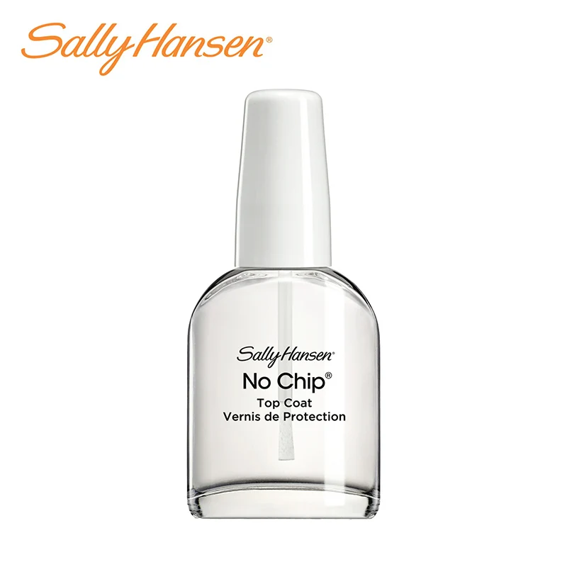Верхнее покрытие No Chip от бренда Sally Hansen. Акриловая формула создает ультра прочное