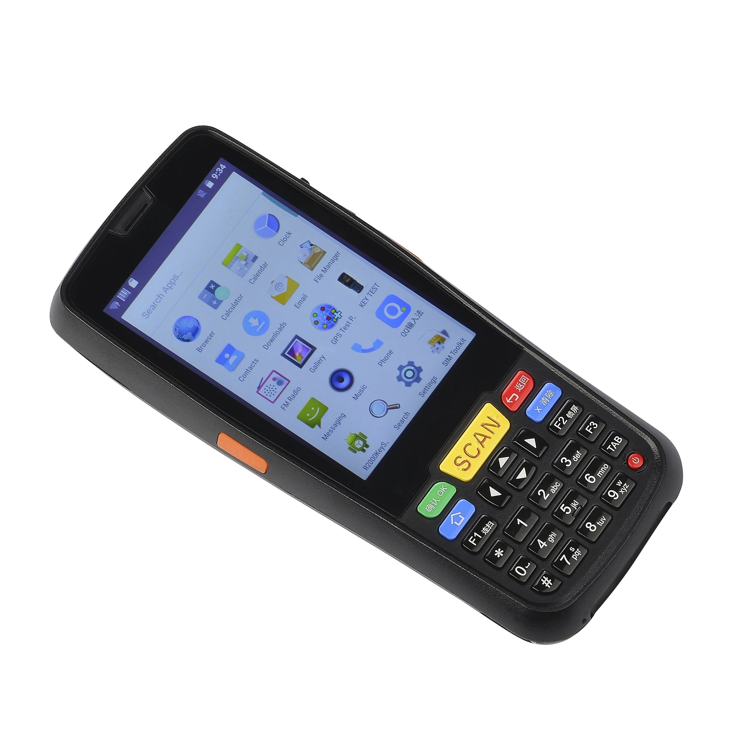 P6S Biometric Android PDA POS TERMINAL Fingerprint UHF RFID QR code all in one device for stock/warehouse management | Компьютеры и