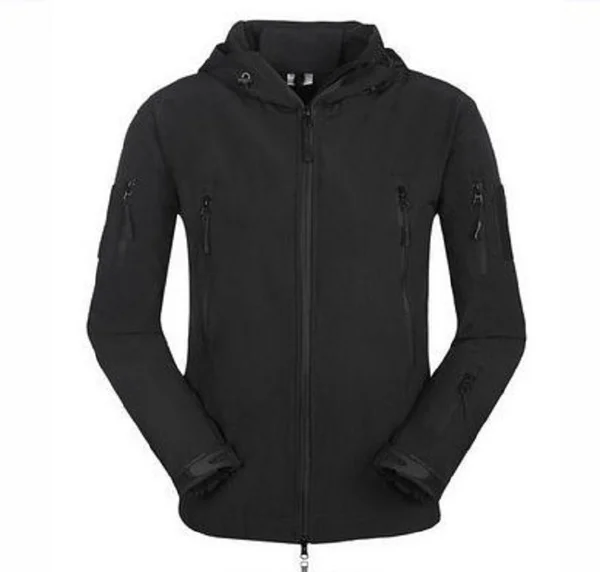 Уличная тактическая камуфляжная куртка с мягкой оболочкой из кожи акулы Мужская