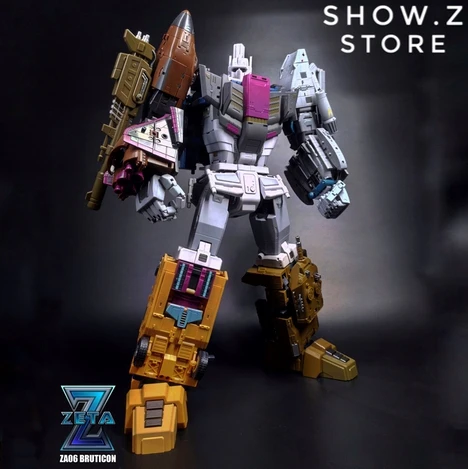 [Show. Z Store] Zeta Toys ZT ZA 06 ZA06 брутикон брутикус полный набор из 6 трансформаций