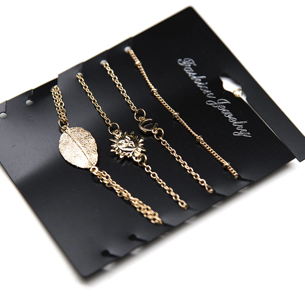 4 шт./компл. модные женские туфли Защита от солнца листьев U-форма Регулируемая