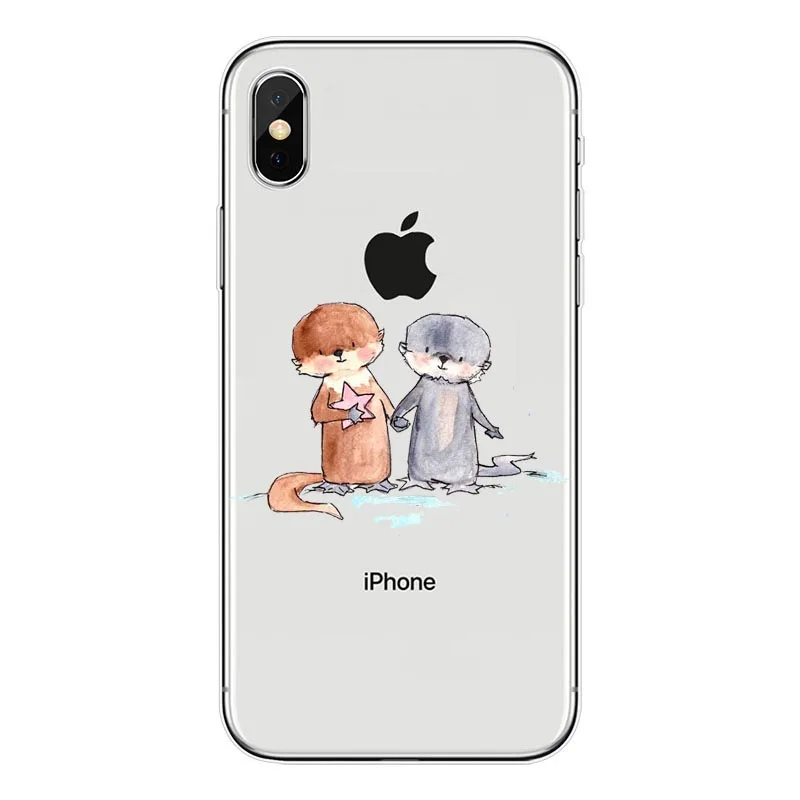 Силиконовый чехол из ТПУ для iPhone X 8 7 6 6S Plu силиконовый Plus 5S 5C SE|Чехлы-накладки| |