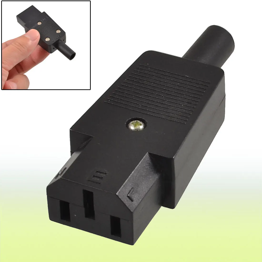 UXCELL Iec 320 C13 Female Plug Power Adapter Rewirable Connector Ac 250V 10A |