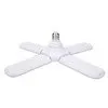 Warm white E27 304 светодиодный светильник 60 вт широкий Напряжение для внешнего использования высокое светильник 4 листа складной светильник EU/US светодиодный бар светильник шкаф для спальни светильник - Испускаемый цвет: Warm white