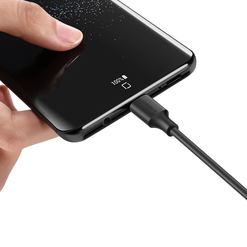 Ugreen 3A USB Type C Fast Charging Cable for Samsung Galaxy S9 Plus Data Xiaomi mi 8 Oneplus 6 charger Model 30159 | Мобильные