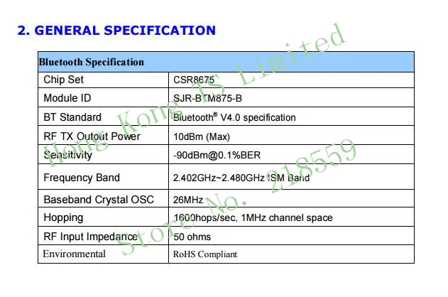 BTM875-B CSR8675 Bluetooth 5,0 Модуль группа ies/SPDIF цифровой аудио выход дифференциальный аналоговый тестовая плата