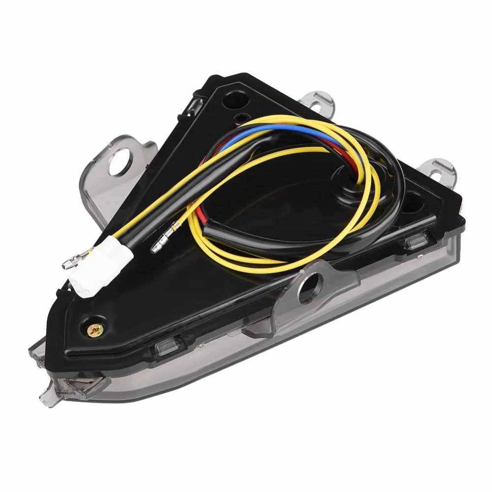 12 В ABS + стекло светодиодный задний стоп сигнал фонарь для YAMAHA R15 2014 2015 2016| |