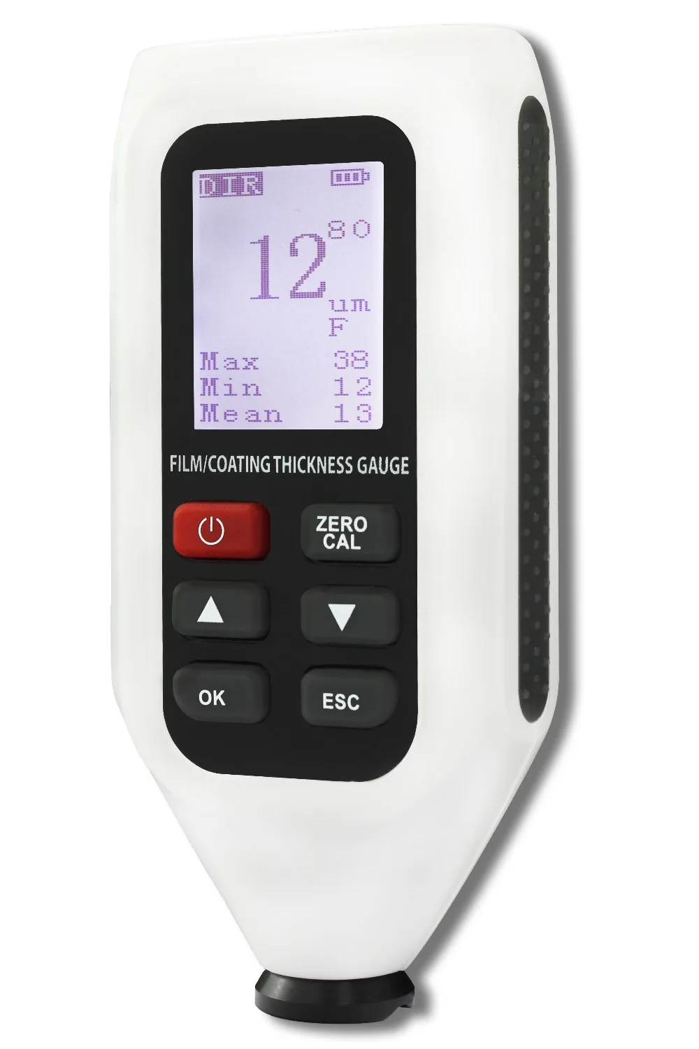 HT 128 ЖК цифровой Ручной тестер толщины поддерживает переключение языка и