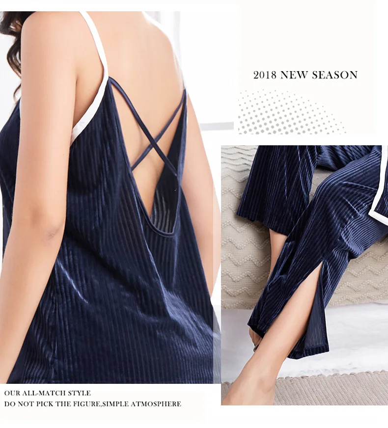 Женский пижамный комплект Fdfklak зимней домашней одежды из 7 предметов пижама с