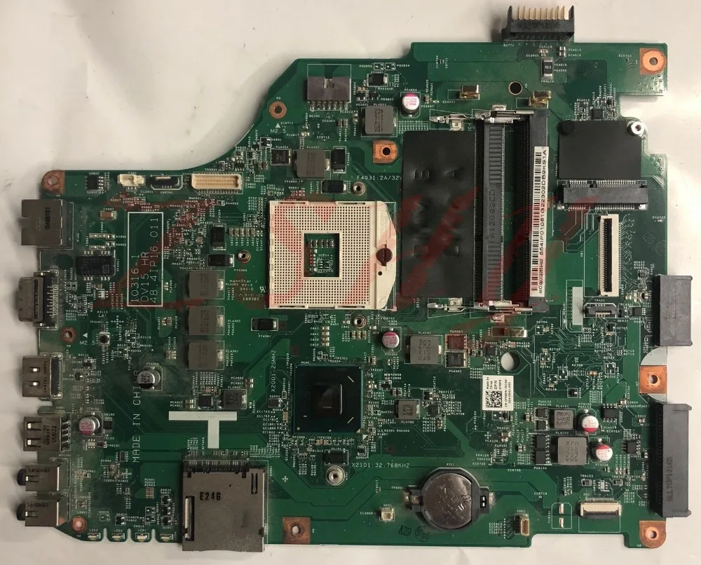 Материнская плата DDR3 для ноутбука DELL N5050 48 4ip16. 011 бесплатная доставка|Док-станции