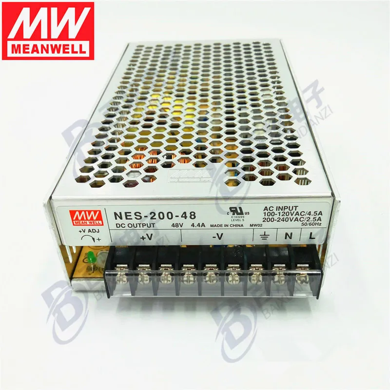 Originele Meanwell nes 200 48 211 Вт В 4.4a CB UL emc goedgekeurd импульсный источник питания|switch power|switching