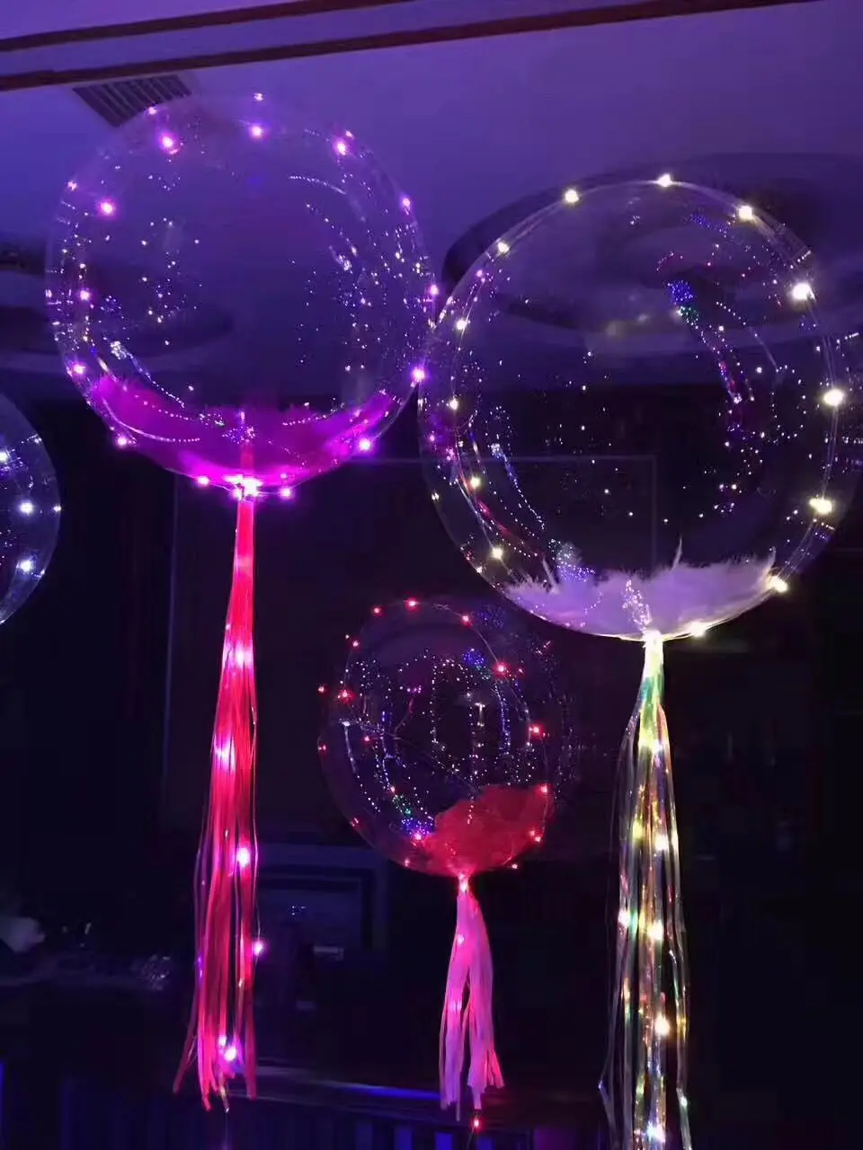 Светящийся светодиодный воздушный шар 18 дюймов 3 м|decorative decorative|decoration partydecoration wedding