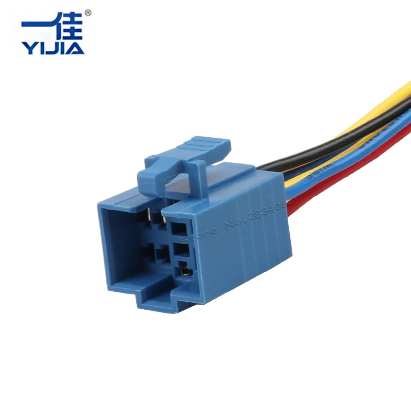 Wiring Socket Plug connector line for 25mm 30mm metal push button switch 6 pin DIY accessories high quality parts | Обустройство дома