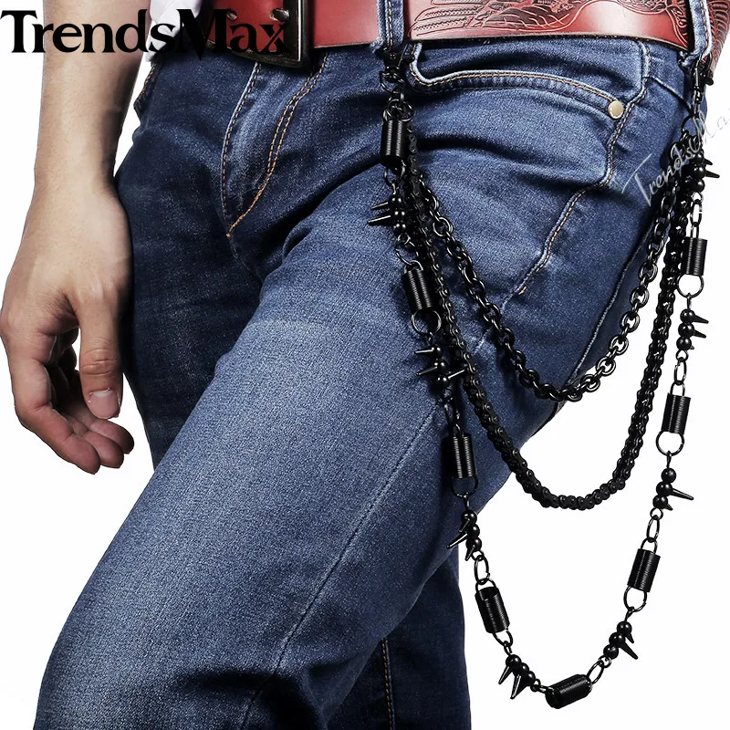 Высококачественный мужской 3 жильный Байкерский шнур Rolo для мальчиков звеньевая