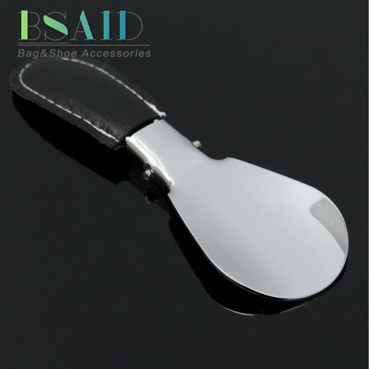 BSAID, 12*3,5 см, рожок для обуви, нержавеющая сталь, складная ручка из искусственной кожи, удобная для переноски, качественная прочная обувь для обуви, обувь для мужчин и женщин