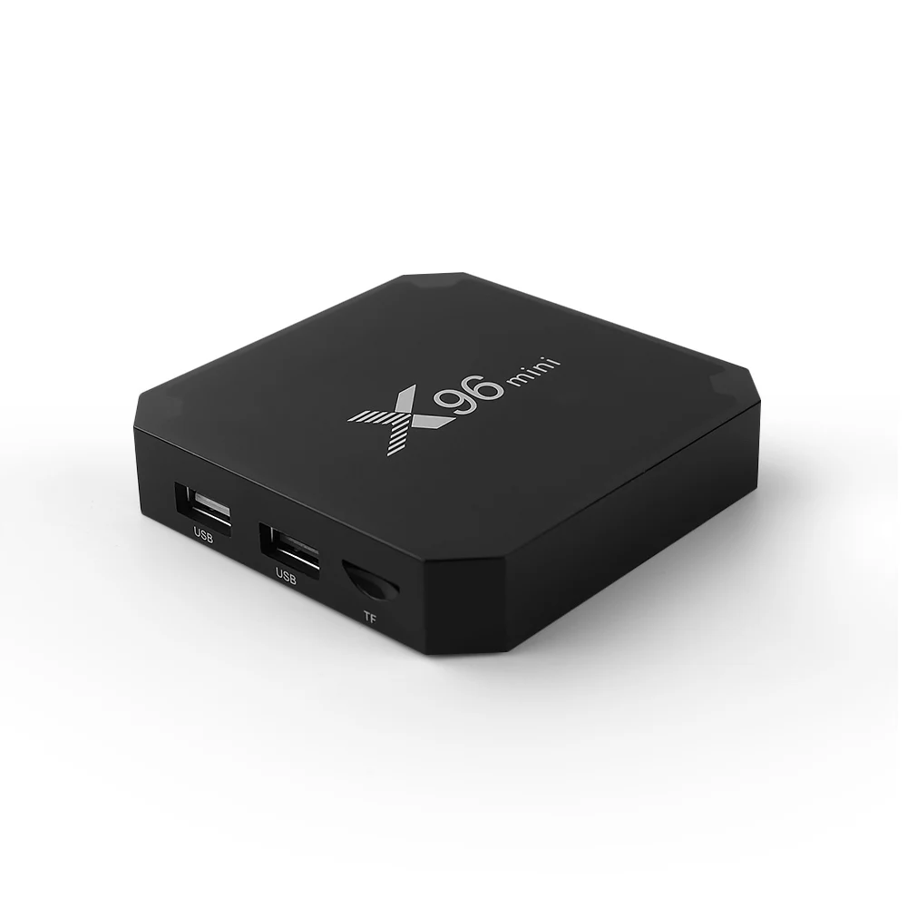 X96 Мини ТВ приставка Android X96mini Android 7,1 Смарт ТВ приставка 2 Гб 16 Гб четырехъядерный процессор Amlogic S905W 2,4 ГГц WiFi смарт-приставка 1Гб 8Гб