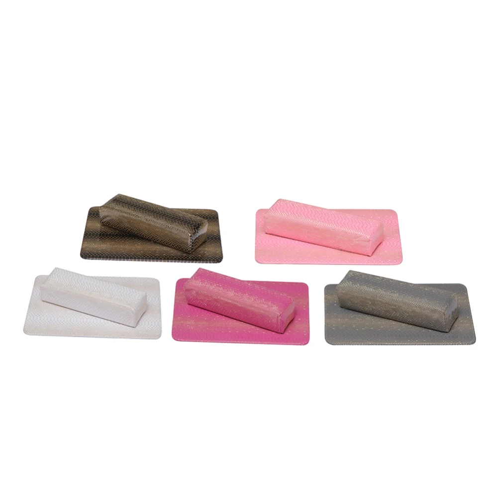 

Nail Art Snake Skin Table Pad Hand Pillow Arm Rest Cushion Salon Manicure Tool