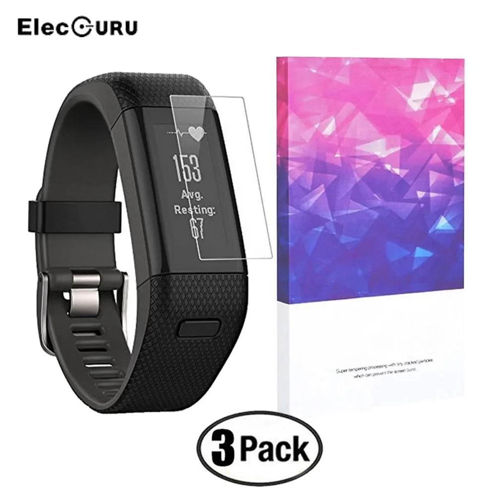 Для часы Garmin vivosmart HR + Экран протектор Смарт защитный Ультрапрозрачная пленка