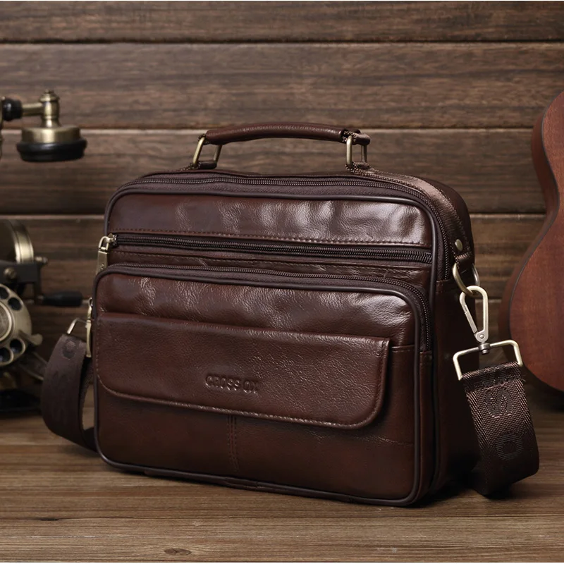 CROSS OX Модная многофункциональная сумка SL421|cross ox|bag genuine leatherbag shoulder |