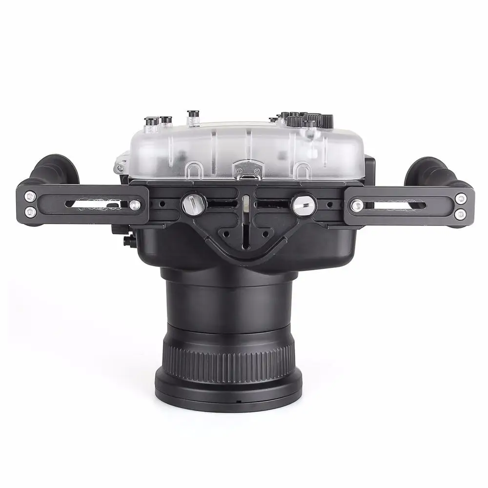 Чехол для подводной камеры Meikon 60 m/195ft водонепроницаемая сумка Nikon D750 + алюминиевый